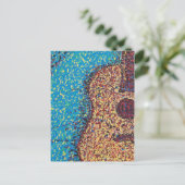 Carte postale de guitare d'Impresionist (Debout devant)