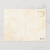 Carte postale de gymnase vintage des années 1900 (Dos)