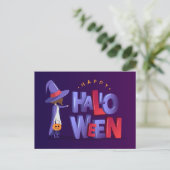 Carte postale de Halloween joyeux (Debout devant)