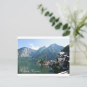Carte postale de Hallstatt, Autriche (Debout devant)