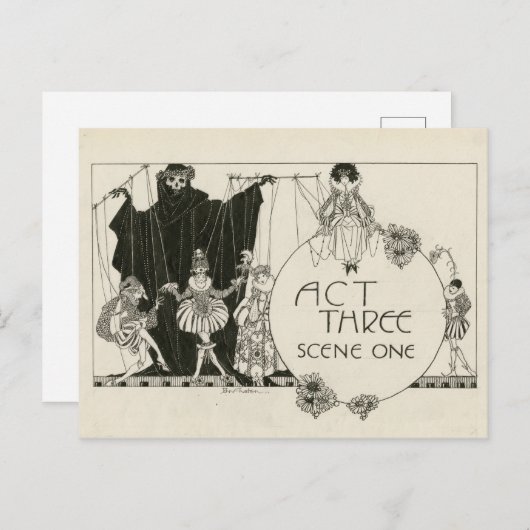 Carte postale de Hamlet (Devant / Derrière)