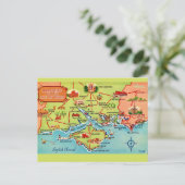 Carte postale de Hampshire & Île de Wight (Debout devant)