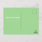 Carte postale de hamster pour la Saint-Patrick (Dos)