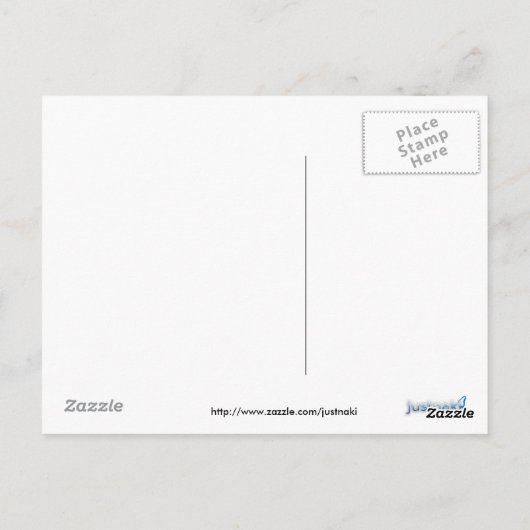 carte postale de Harlem (Dos)