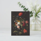Carte Postale de Heem peinture de vase de fleurs (Debout devant)