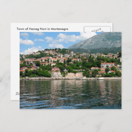 Carte postale de Herceg Novi (Devant / Derrière)