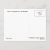 Carte postale de Herceg Novi (Dos)