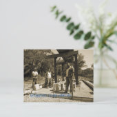 carte postale de héros de classe ouvrière (Debout devant)