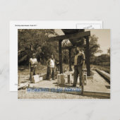 carte postale de héros de classe ouvrière (Devant / Derrière)