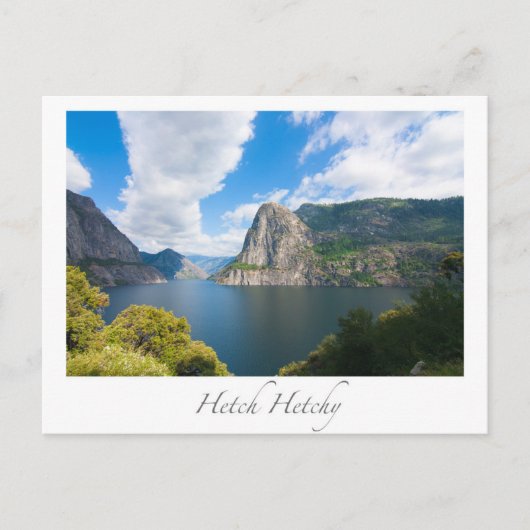 Carte postale de Hetch Hetchy Yosemite (Devant)