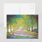 Carte postale de Hillsborough Park, Sheffield (Devant / Derrière)
