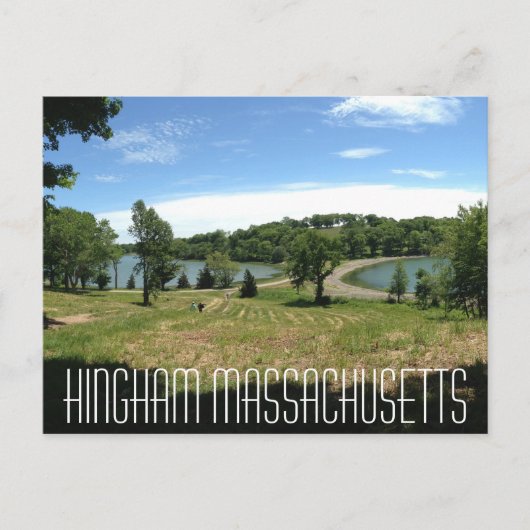 Carte postale de Hingham Massachusetts (Devant)