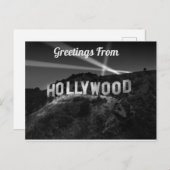 Carte postale de Hollywood (Devant / Derrière)