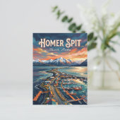 Carte postale de Homer Spit en Alaska (Debout devant)