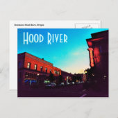 Carte postale de Hood River (Devant / Derrière)