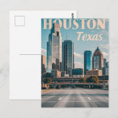 Carte postale de Houston Texas (Devant / Derrière)