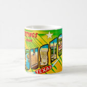 Carte postale de Houston Texas sur mug (Centre)