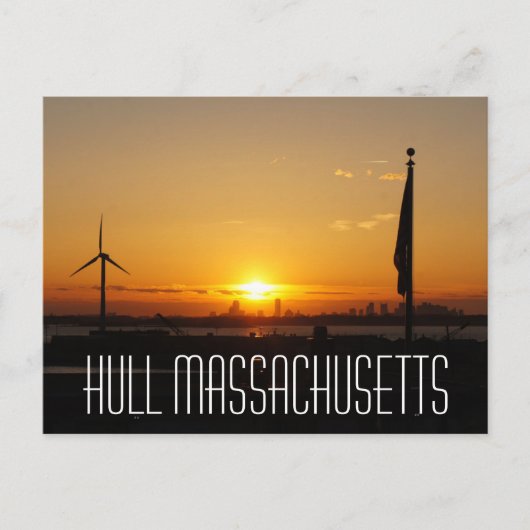 Carte postale de Hull Massachusetts | Brad Hines (Devant)