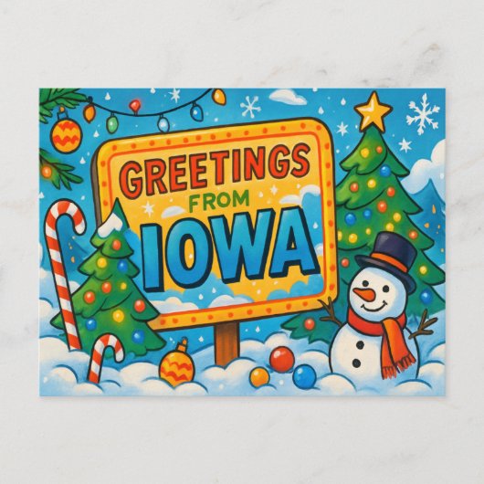 Carte postale de IOWA (Devant)