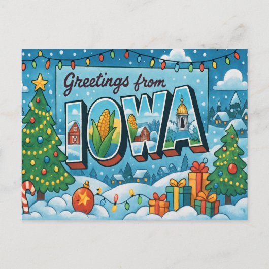 Carte postale de IOWA (Devant)