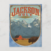 Carte postale de Jackson Hole Wyoming (Devant)