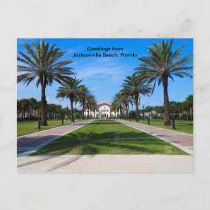 Carte postale de Jacksonville Beach, Floride
