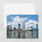 Carte postale de Jacksonville, Floride (Devant / Derrière)