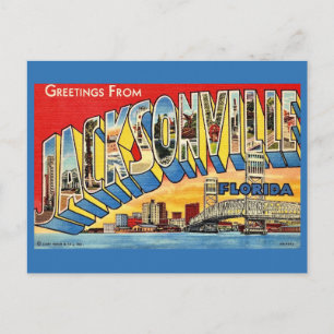 Carte postale de Jacksonville Floride