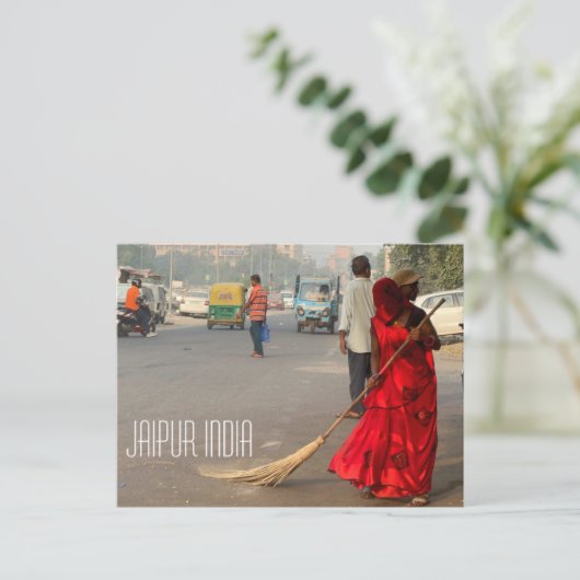 Carte postale de Jaipur Inde (Debout devant)