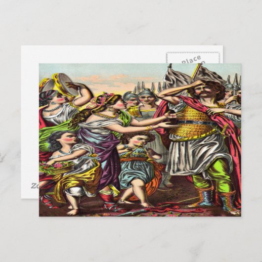 Carte postale de Jephthah's Rash Vow