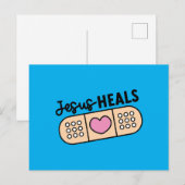 Carte postale de Jésus guéri (Devant / Derrière)