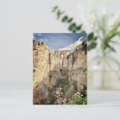 Carte postale de jeu de douche de mariée du pont d (Debout devant)