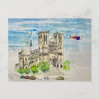Carte postale de Joanna en vol
