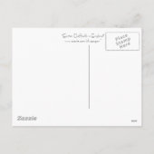 Carte postale de jonquilles de ressort (Dos)