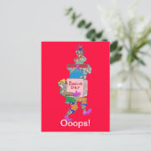 Carte postale de jour de boxe (Debout devant)