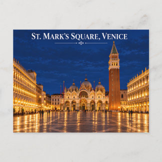 Carte postale de jour des canaux de Venise
