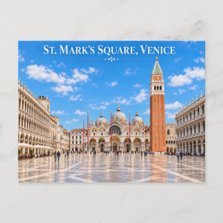 Carte postale de jour des canaux de Venise
