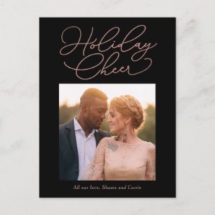 Carte postale de jour férié de couleur modifiable