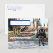 Carte postale de jour pour vétéran (Devant / Derrière)