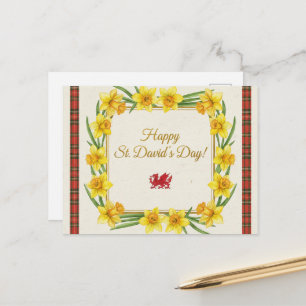 Carte postale de joyeuse Saint-David