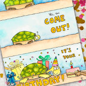 Carte postale de Joyeux anniversaire de Tortoise p