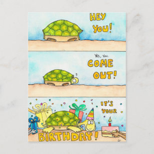 Cartes D Tortue D Anniversaire Zazzle Be