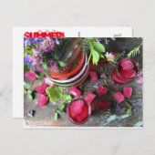 Carte postale de jus d'été par Diane Heller 2020 (Devant / Derrière)