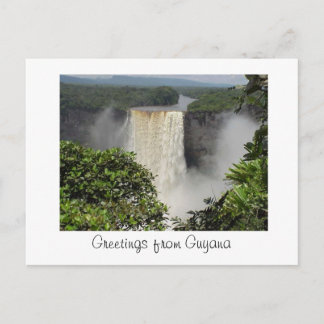 Carte postale de Kaieteur Falls
