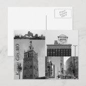 Carte postale de Kansas City (Devant / Derrière)