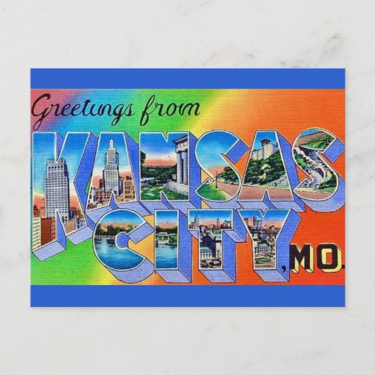Carte postale de Kansas City MO (Devant)