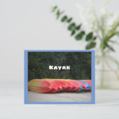 Carte postale de kayaks (Debout devant)