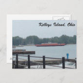 Carte postale de Kelleys Island Ferry (Devant / Derrière)