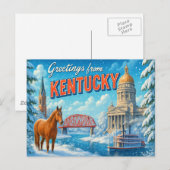 Carte postale de KENTUCKY (Devant / Derrière)