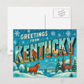 Carte postale de KENTUCKY (Devant / Derrière)